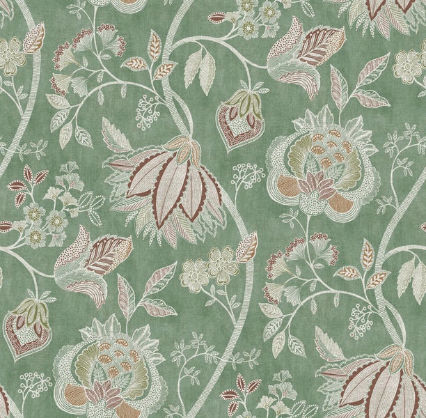 Tapete mit floralem Muster für Wandgestaltung