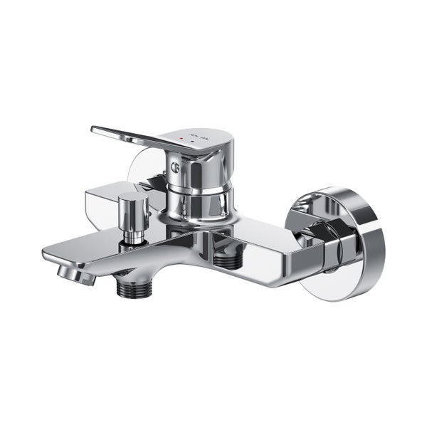 Wannenfüllarmatur zur Wandmontage