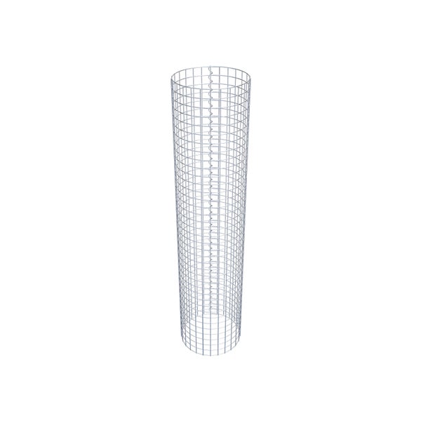 Gabionensäule Durchmesser 42 cm MW 5 x 5 cm rund - Höhe: 190 cm