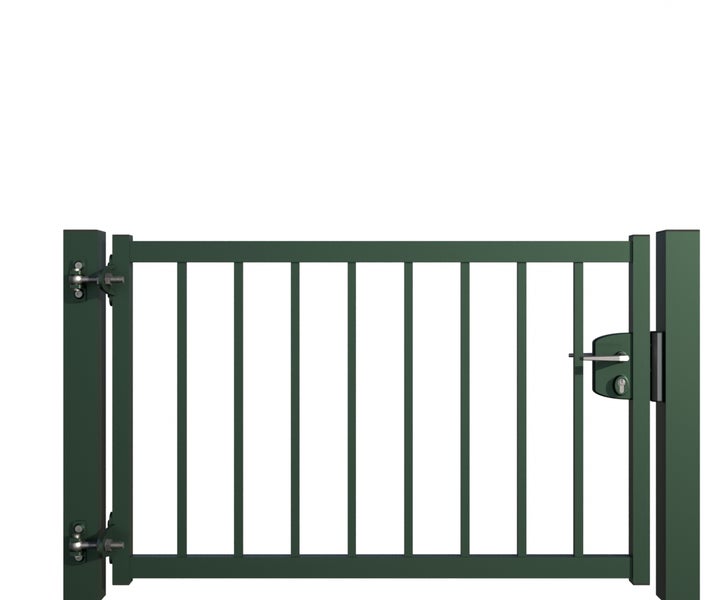 Gartentor mit Schloss