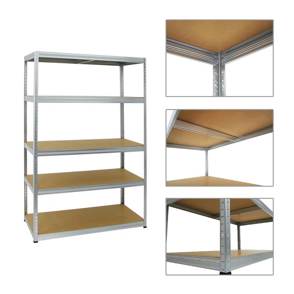 PROREGAL Mega Deal 2x Schwerlastregal Big Elephant M HxBxT 180 x 120 x 60 cm Fachlast 250 kg Verzinkt