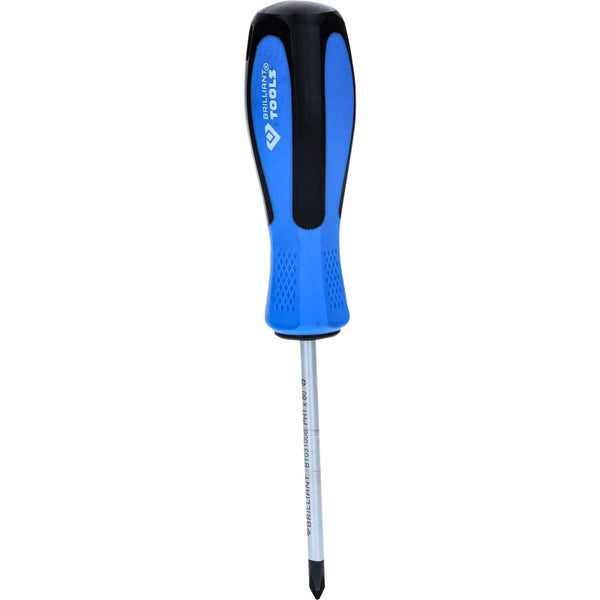 BRILLIANT TOOLS Schraubendreher Kreuzschlitz PH1 x 80 mm - BT031006