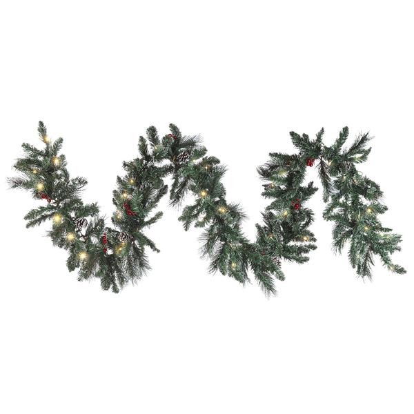 Weihnachtsgirlande LED WAPTA 270 cm Grün