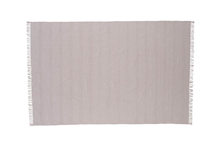 Nico Teppich 230x160 cm Baumwolle beige. 160 X 230 X 1 cm