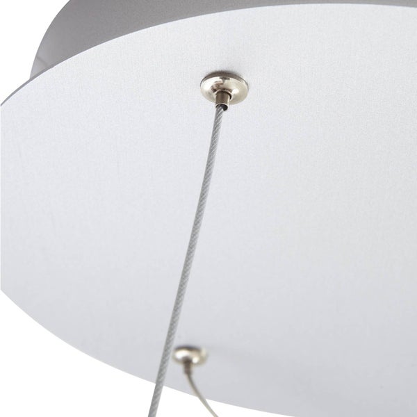 Arcchio LED Answin (Modern) in Alu aus Aluminium (1 flammig, ) Wohnzimmerleuchte