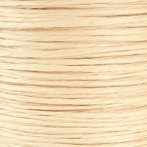 Detailaufnahme von Papierkordel oder Papierband zum Basteln und Dekorieren