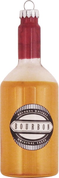 Bourbonflasche 8cm, Glasornament, 1 Stck.