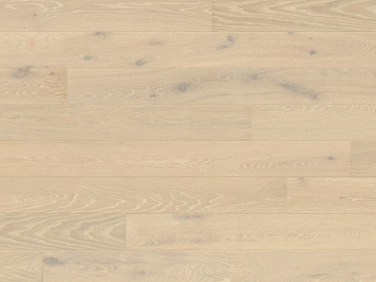 Holzboden mit horizontalen Dielen und sichtbarer Holzmaserung.