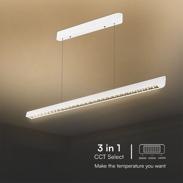 V-TAC VT-7-36-W - Linearleuchten - 3 IN 1 Linearleuchte - Samsung - IP20 - Weiß - 36 Watt - 2880