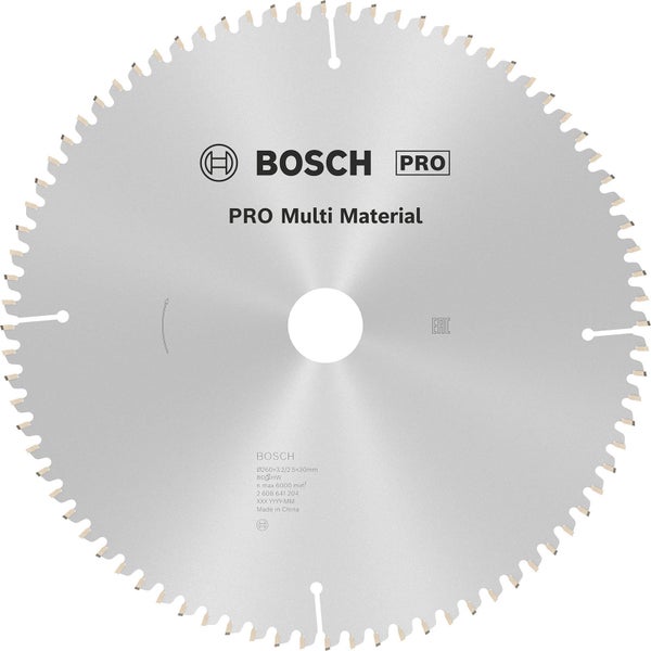 Bosch PRO Multi Material Kreissägeblatt 260 x 3,2 x 30 mm - 2608641204