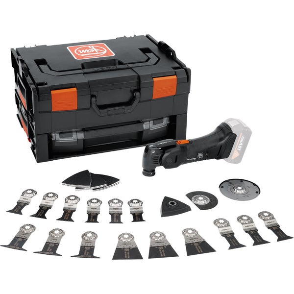 Fein Akku-MULTIMASTER AMM 700 Max AS BLACK EDITION Solo in L-Boxx - 71294162000