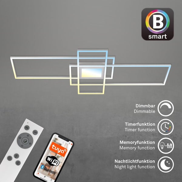 LED Deckenlampe Deckenleuchte Smart Wohnzimmer Dimmbar Fernbedienung CCT