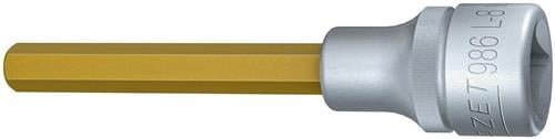 Hazet Steckschlüsseleinsatz 986L-8 1/2 Innen-6-kant SW 8 mm L 100 mm - 986L-8