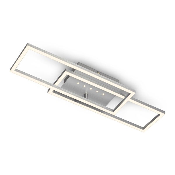 LED ceiling light with LED dots, aluminium, 1xLED/