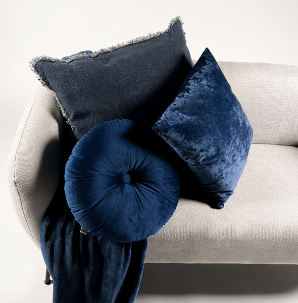 Burto Dekokissen - Unifarben 60x60 cm, Blau