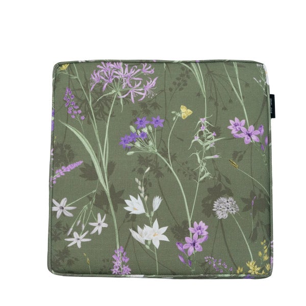 Sitzkissen Donna grün Canvas Eco+ - Ca. 40x40 cm - 4er-Set