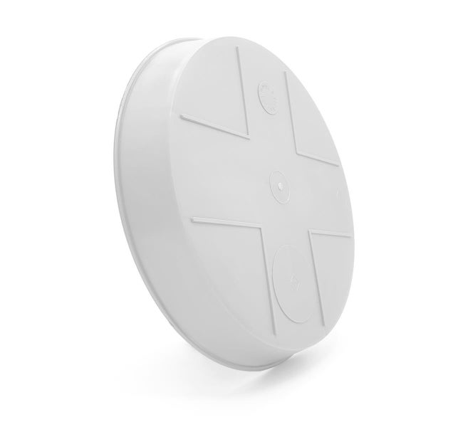 Plastard Untersetzer 5er Set Ø 18 cm Weiß - Blumentopf Pflanztopf Kübel
