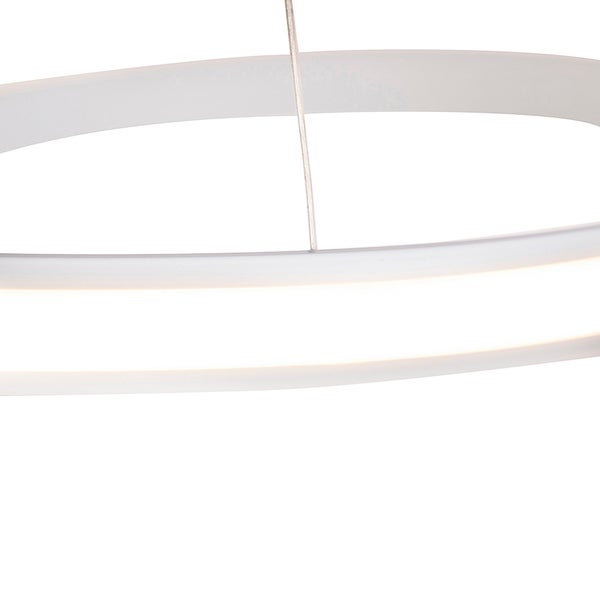 Runde Hängeleuchte mit LED-Beleuchtung