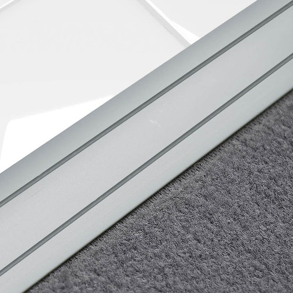 FLOORDIREKT Übergangsprofil Firm - Breite: 36 mm - Vorgebohrt - Silber - 100 cm