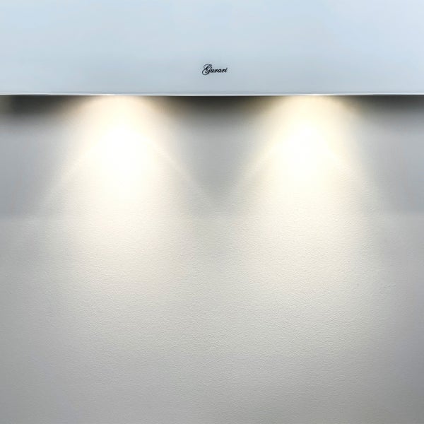 Wandhaube Gurari mit integrierter LED Beleuchtung zur Montage an der Wand
