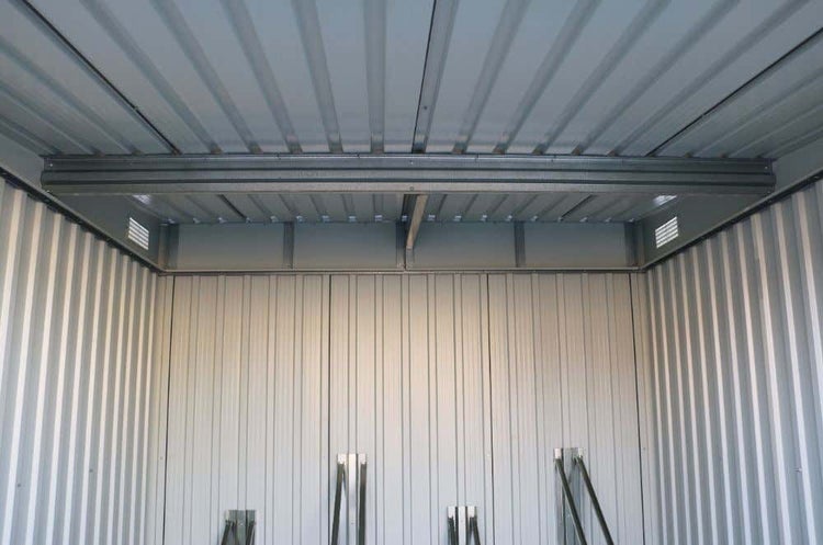 DURAMAX Fahrradgarage 2x2m aus Metall in Grau