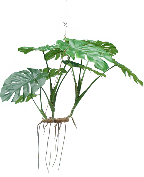 Künstliche Hängepflanze Monstera 130 cm XL