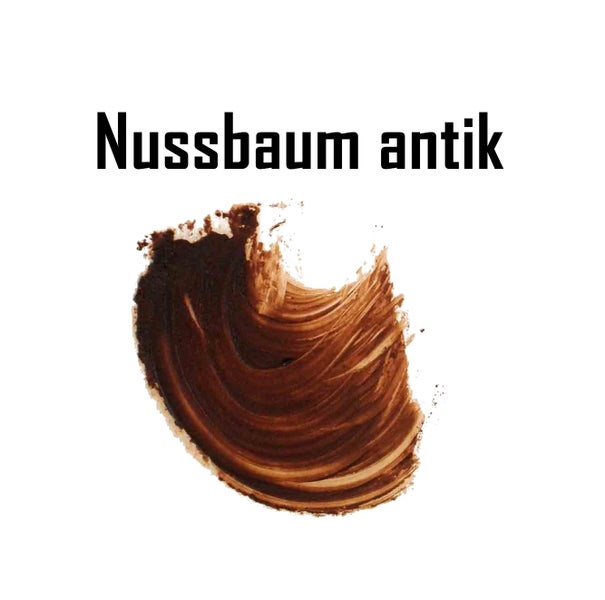Farbmuster in Nussbaum antik