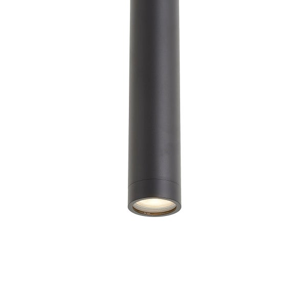 Zylindrische LED Aufbauleuchte mit direktem Lichtaustritt für die Deckenmontage