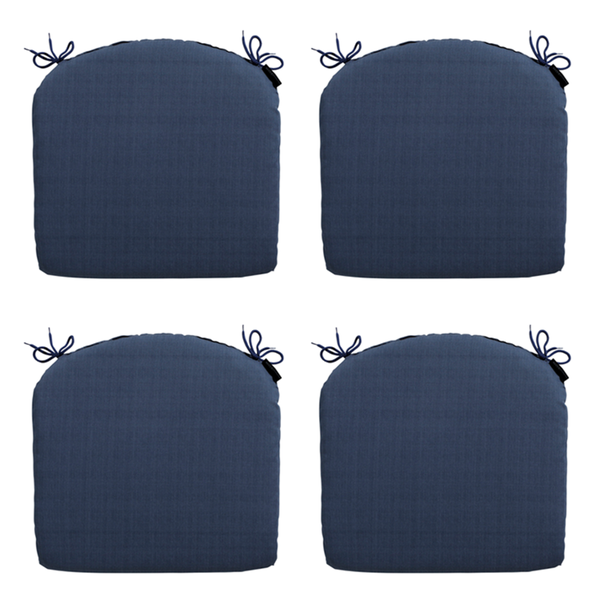 Sitzkissen Basic kobalt - Ca. 46x48 cm - 4er-Set