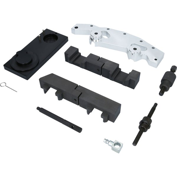 Werkzeugsatz zur Motorinstandsetzung.