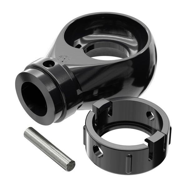 Ersatzteil für Duschsystem aus Metall bestehend aus einem Hauptgehäuse, einem Ring und einem Stift