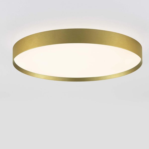 LED Deckenleuchte Roi in Gold und Weiß 48W 3724lm