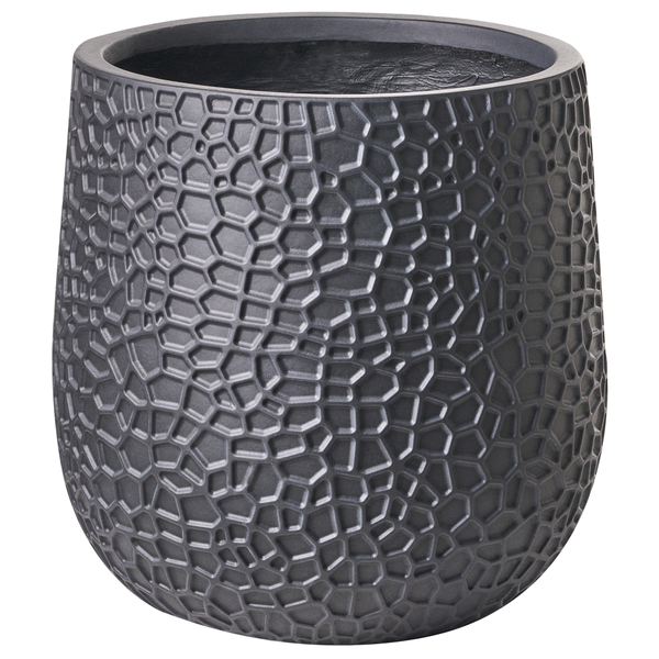 Blumentopf mit Muster