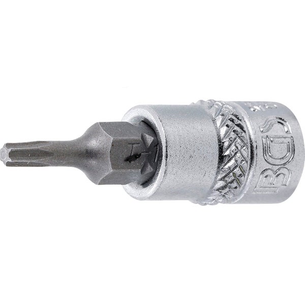 BGS Bit-Einsatz Antrieb Innenvierkant 6,3 mm (1/4) T-Profil (für Torx) T10 - 2590