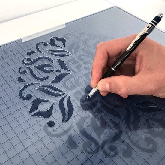 QBIX Kunststoff Mylar Platten - 5 Stück A2 Größe Transparenter Kunststoff - 0,3 mm Dicke