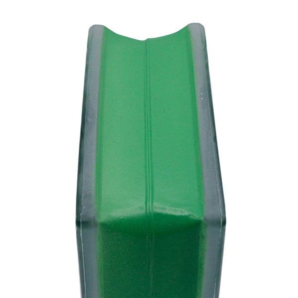 Grüne Rasenkante aus Kunststoff