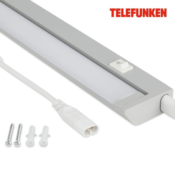 LED Unterbauleuchte 5,5 W grau Kunststoff Telefunken