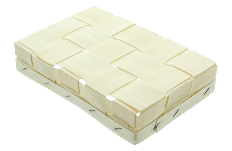 FRANK FLECHTWAREN | Schale Span, klein, HOLZ, 21 x 13,5 x 4,5 cm