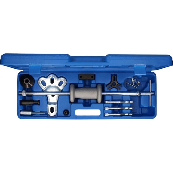 Gleithammer Set in einem blauen Werkzeugkoffer