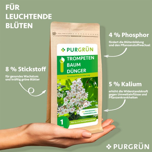 Purgrün Trompetenbaum-Dünger 1 kg
