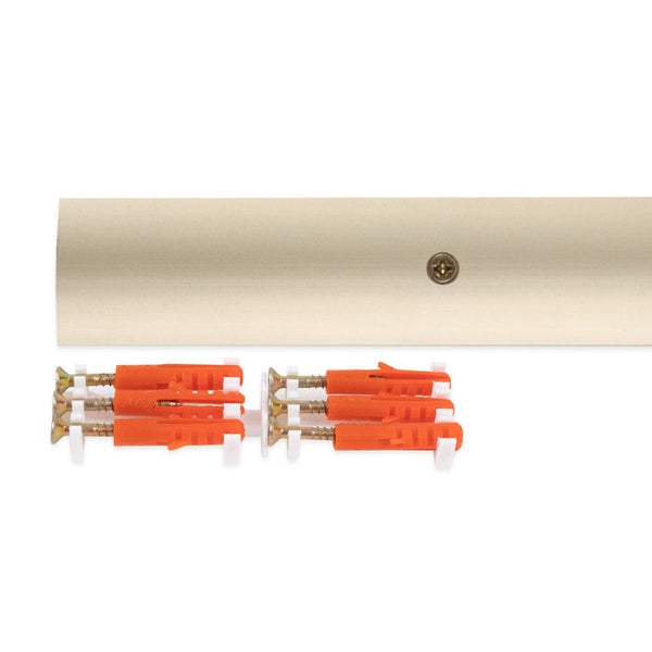 FLOORDIREKT Übergangsprofil - Übergang zwischen Bodenbelägen - Breite: 30 mm - Sahara - Vorgebohrt - 100 cm