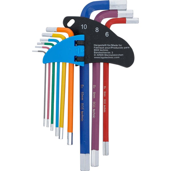 Inbusschlüsselsatz mit Halterung