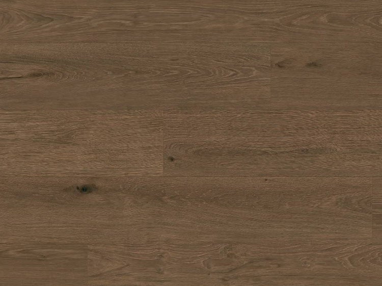 Vinylboden mit authentischer Holzoptik und Struktur einer Eichenholzmaserung