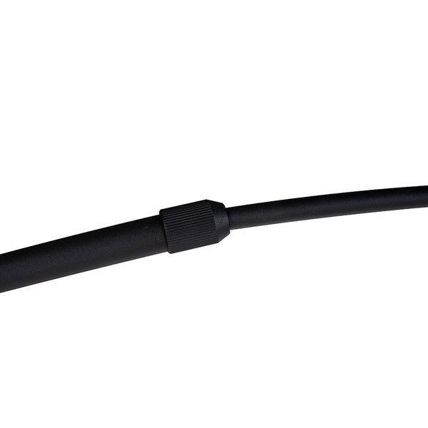 Schwarzer Kabelverbinder