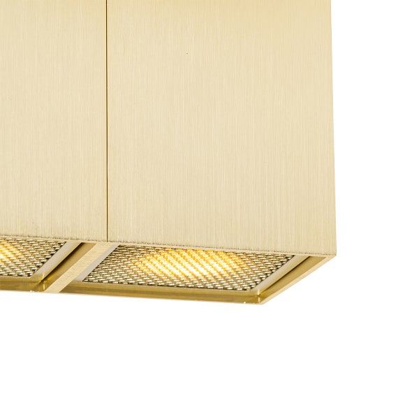 Nahaufnahme einer Deckenleuchte