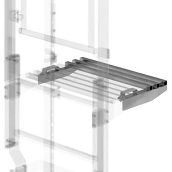 Detailansicht eines Regalelements für ein Regalsystem