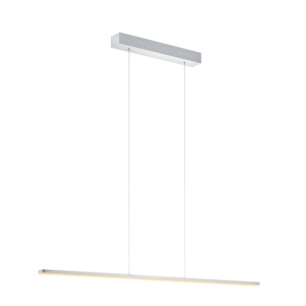 quitani LED Margita dimmbar (Modern) in Alu aus Aluminium (1 flammig, ) Wohnzimmerleuchte