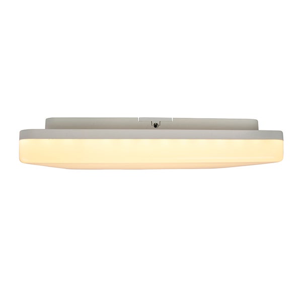 Moderne quadratische Wandleuchte inkl. LED mit Nummernschild - Plater