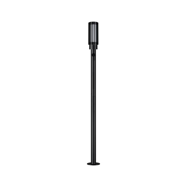 ModuShine Set bestehend aus Leuchtenmast, Leuchtenkopf und Leuchtmittel zur individuellen Gestaltung der Außenbeleuchtung.