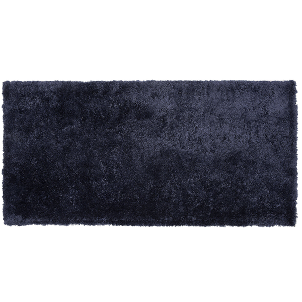 Zottelteppich EVREN Dunkelblau 80 x 150 cm